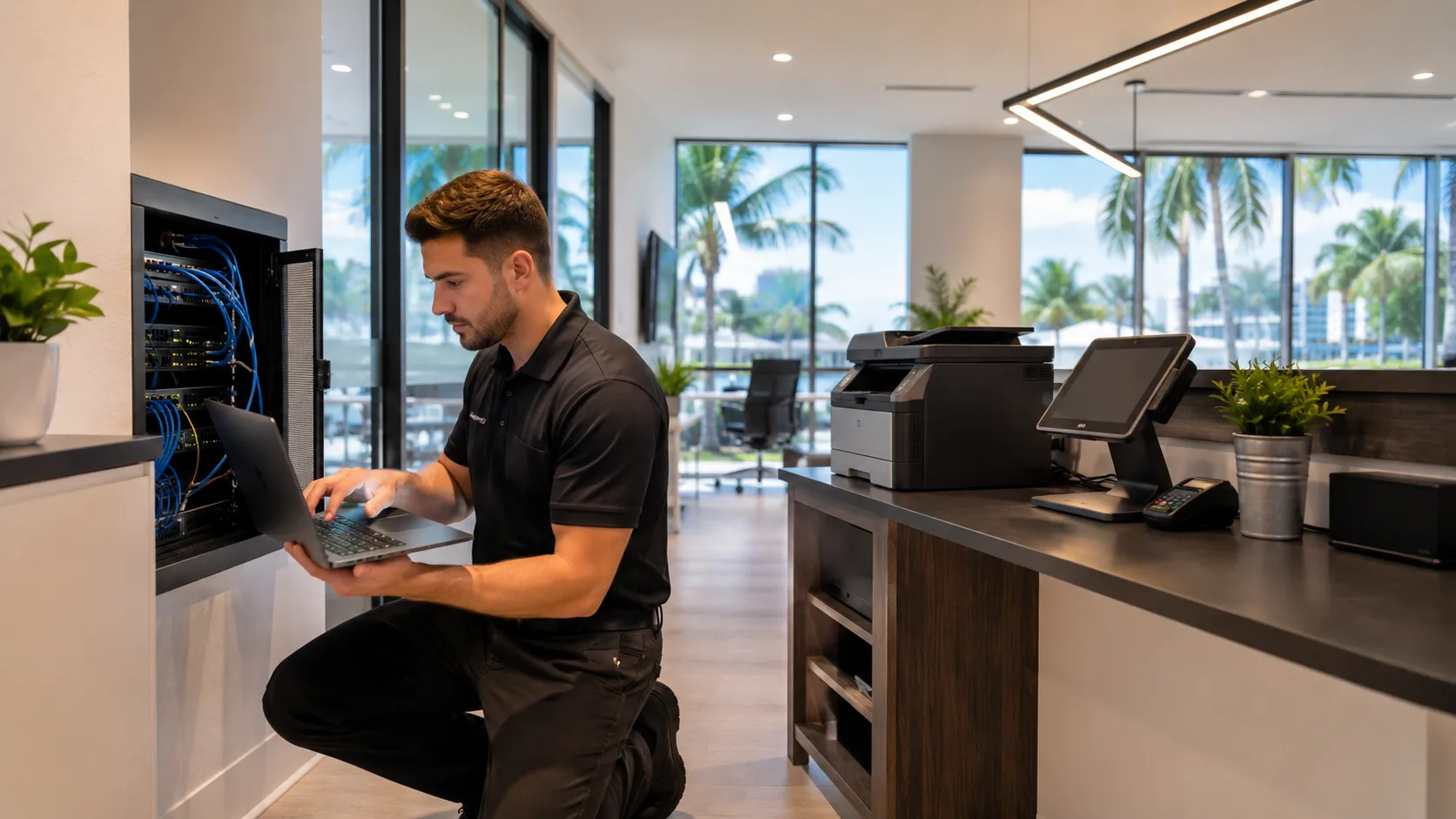 On-site business technology service in Miami