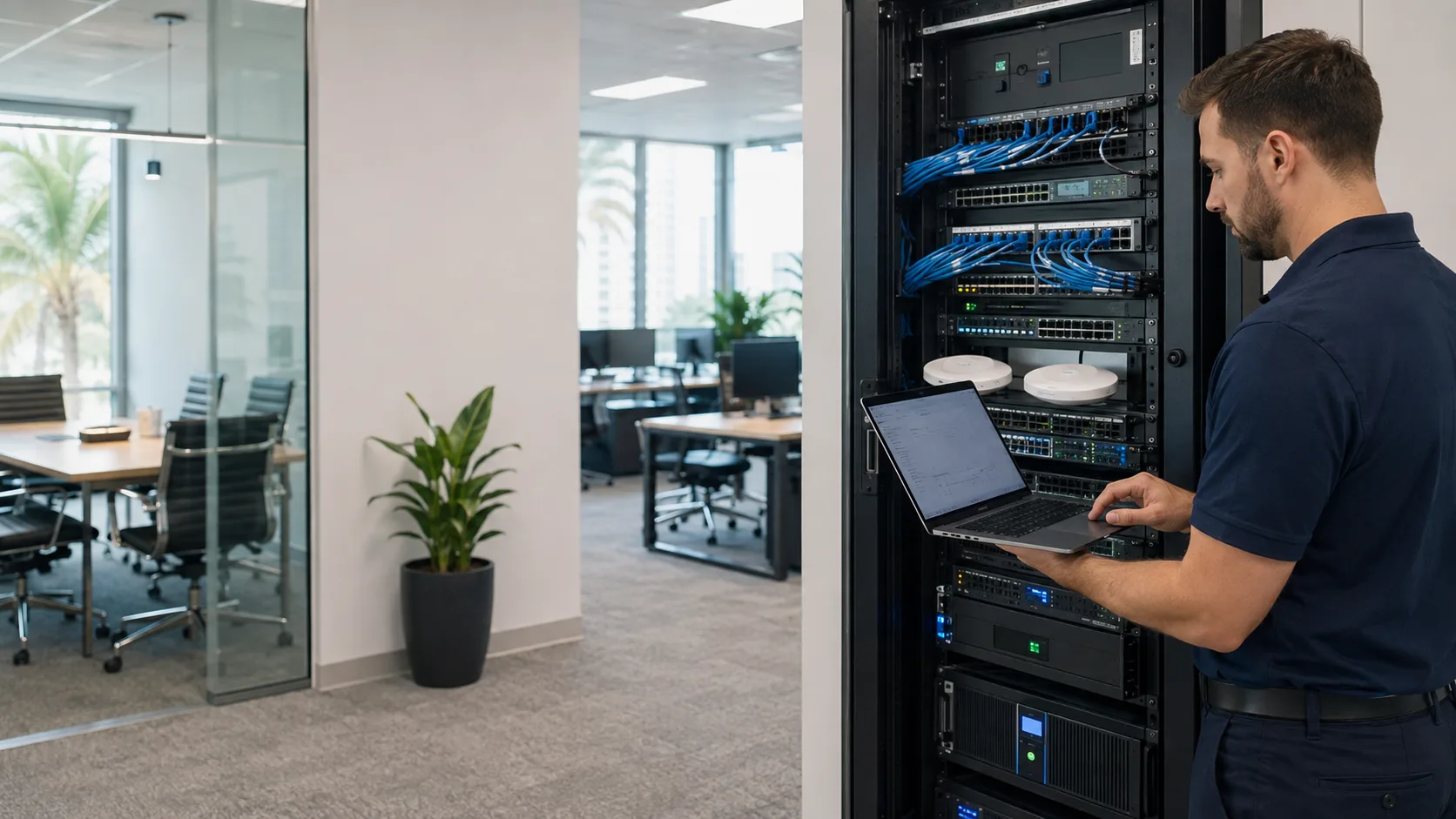 On-site business technology service in Miami