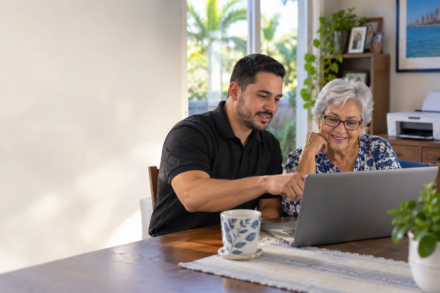 How to Help Your Parents With Technology From Outside Miami